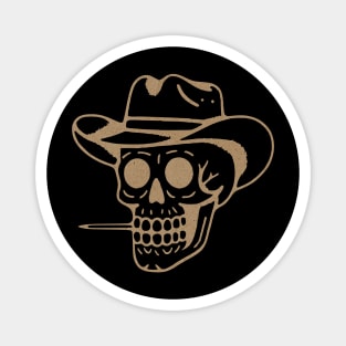 Skull Cowboy! Magnet